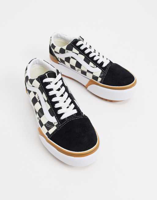 vans baskets old skool stacked femme vans baskets old skool stacked femme