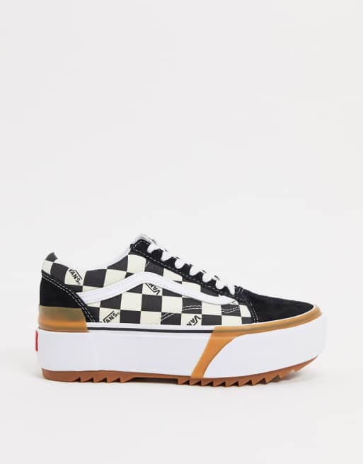vans baskets old skool stacked femme vans baskets old skool stacked femme