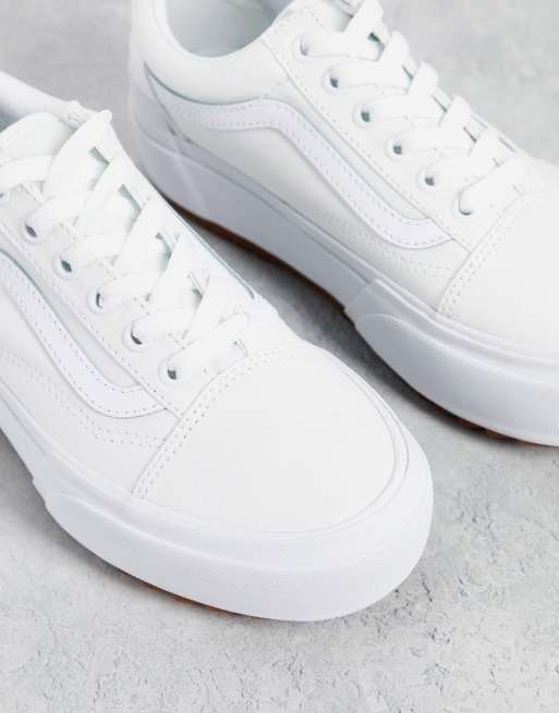 Vans old skool all canvas sales