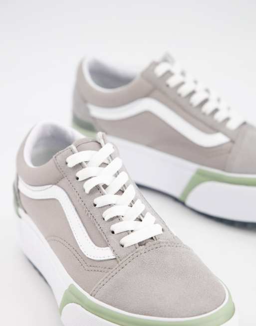 Vans old skool on sale desert sage mens