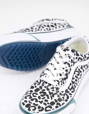 vans old skool leopard sneaker