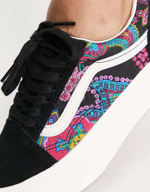 Vans femme motif on sale