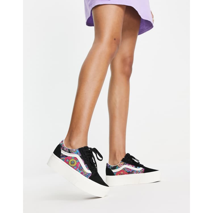 vacht Afdeling Verlenen Vans Old Skool Stackform paisley sneakers in multi | ASOS