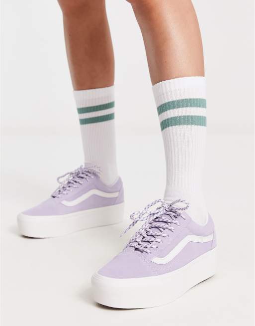 Vans old 2025 school lilas