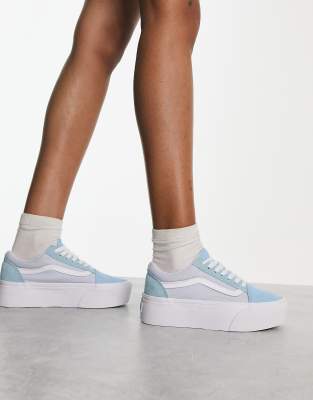 Vans - Old Skool Stackform - Sneaker in Hellblau