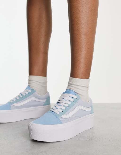 Vans old outlet skool azzurre