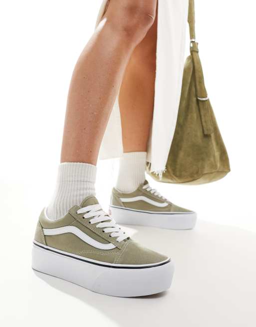Vans Old Skool - Stackform - Sneakers i lysebrun