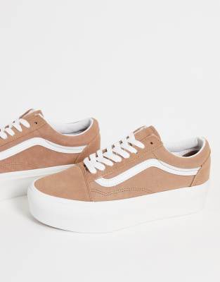 vans tan sneakers