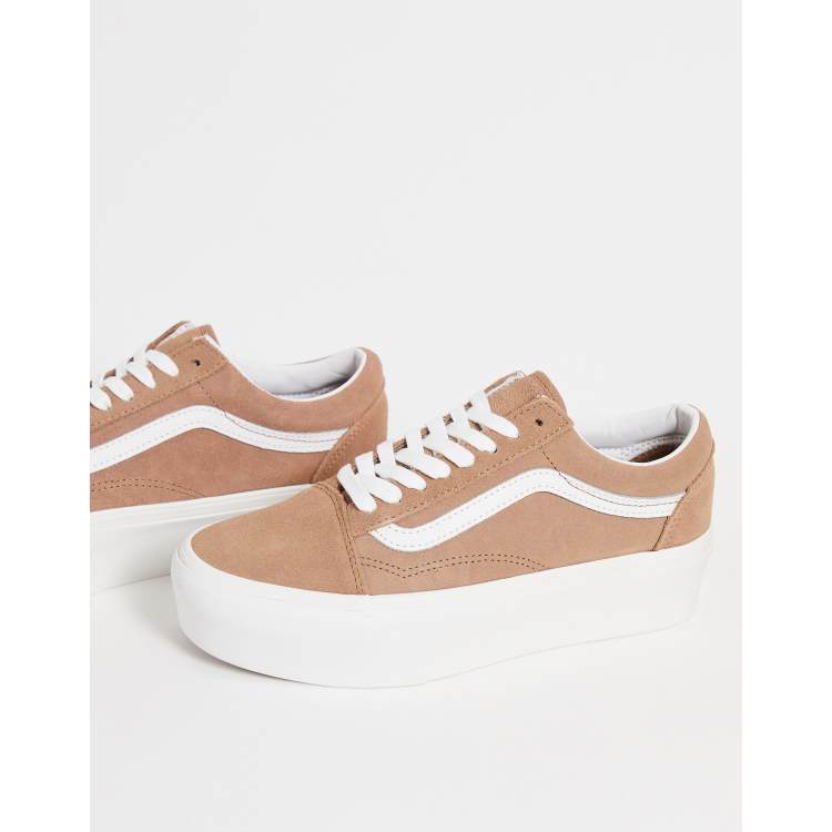 Vans Old Skool sneakers in brown ASOS