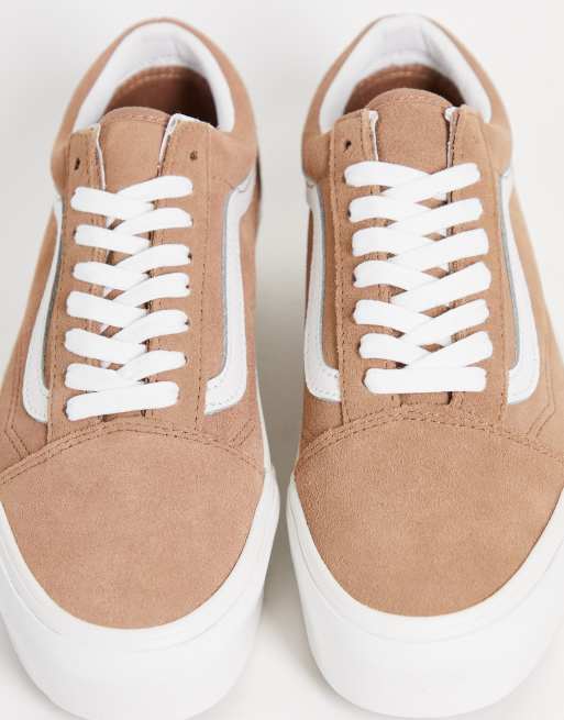 Vans Old Skool sneakers in brown ASOS