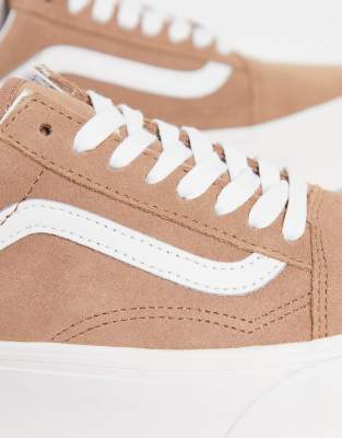 vans tan sneakers