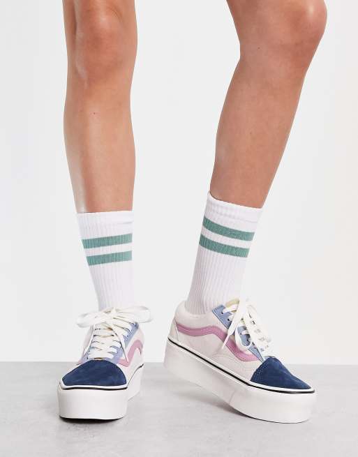 Vans old skool long on sale socks