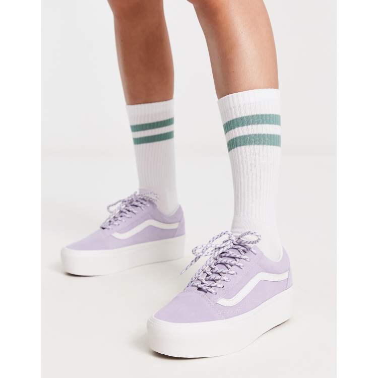 Light purple outlet old skool vans