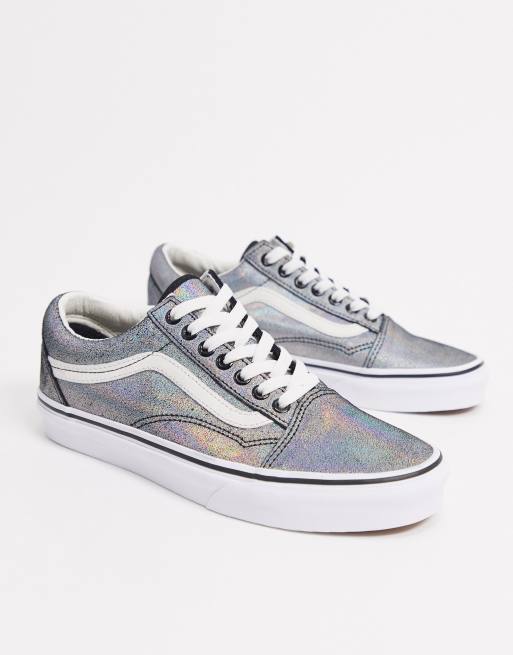 Iridescent vans on sale