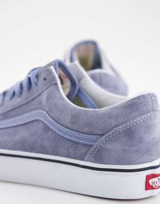 light blue suede vans