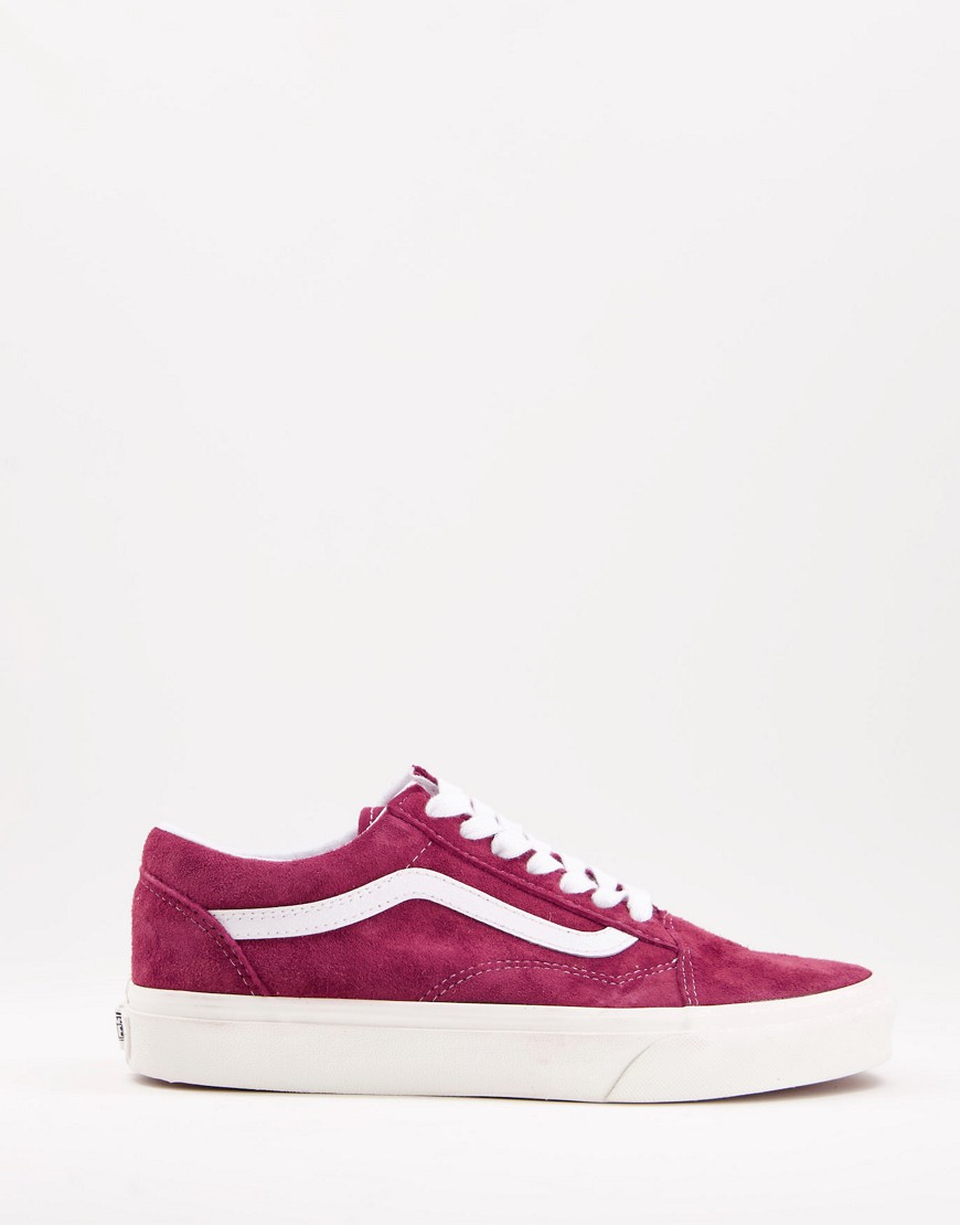 Vans Old Skool Suede sneakers in burgundy-Red