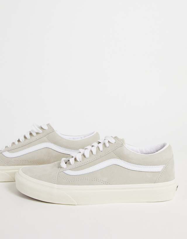 Vans Old Skool suede sneakers in cream