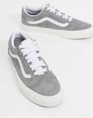vans old skool grey sneakers