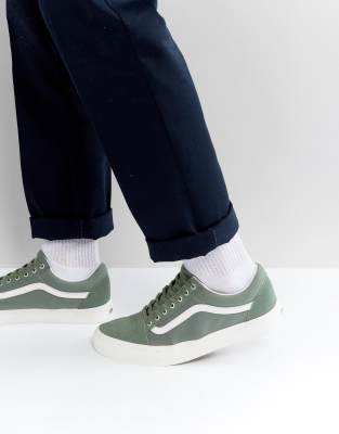 green vans suede