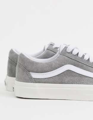 vans old skool grey suede