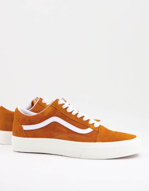 Vans Old Skool - Suède sneakers in oranje