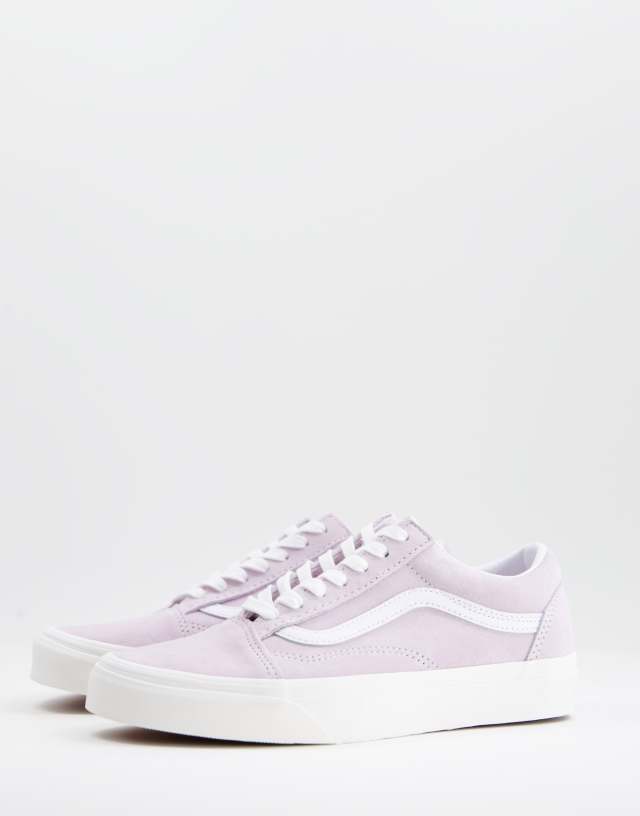 Vans Old Skool Suede sneakers in orchid ice pink