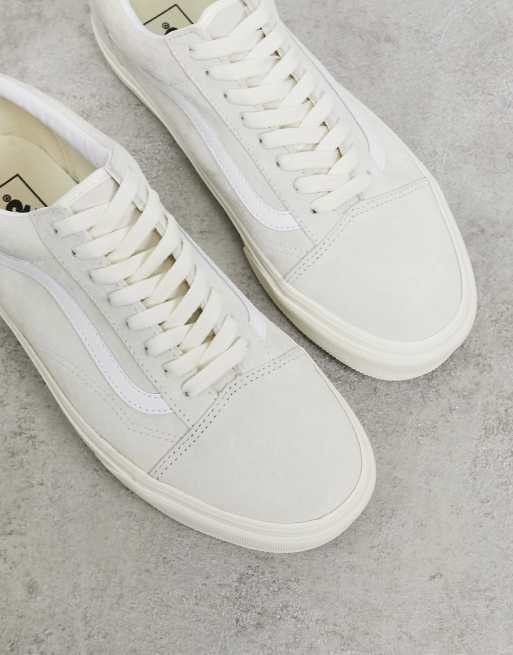 Vans old 2024 skool suede cream