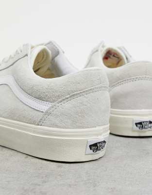 cream suede old skool vans