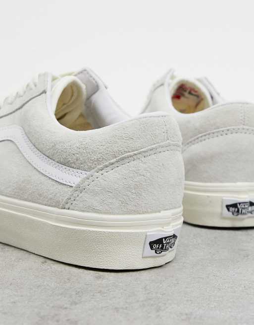 Vans 2024 cream suede