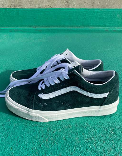 Forest green old skool hot sale vans