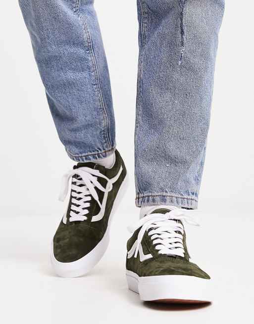 Vans old deals school mens Silver