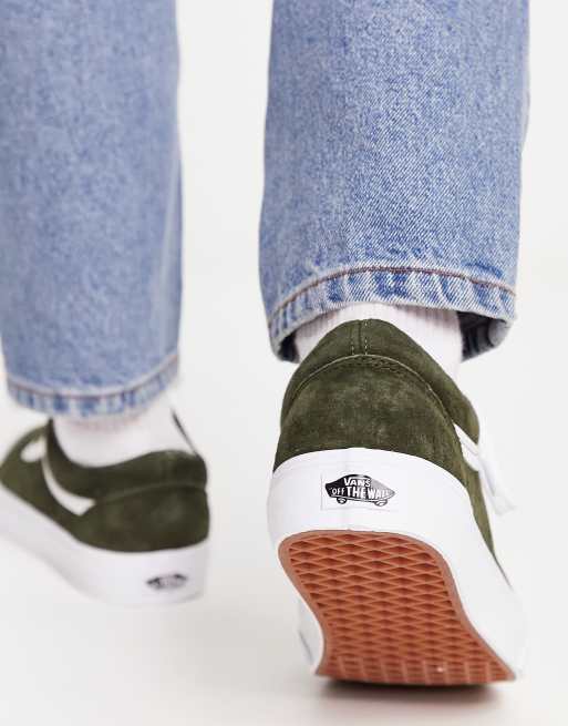 Vans winter best sale moss slip on