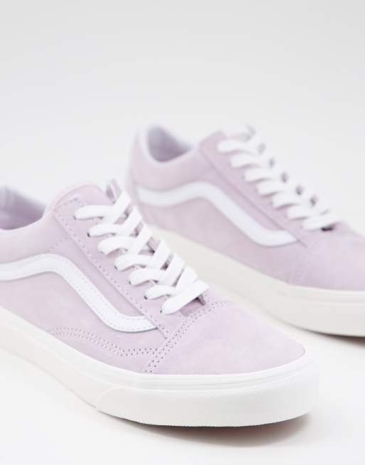 Vans old skool shop pink suede trainers