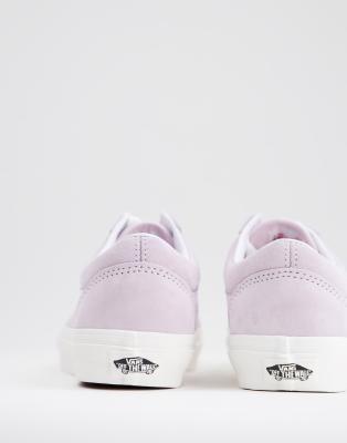 suede baby pink vans