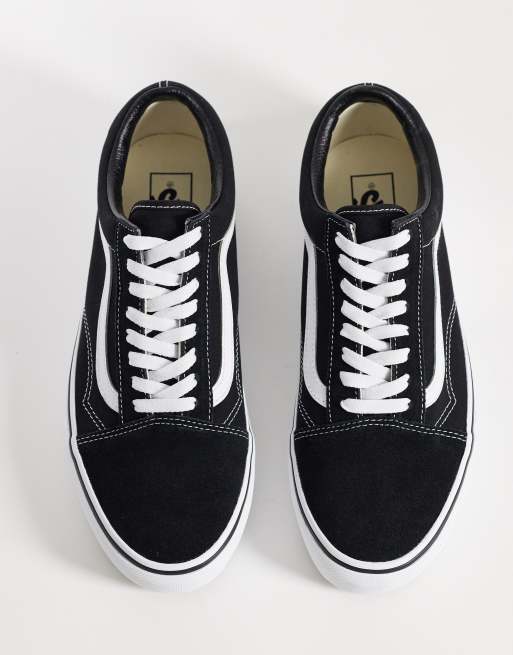 Vans Old Skool – Svarta platå-sneakers  , 3 av 5