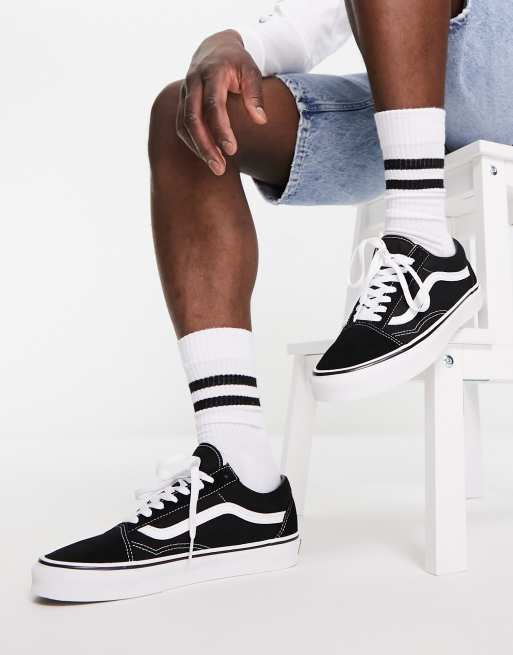 Vans – Old Skool – Svartvita sneakers , 2 av 4