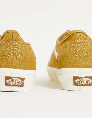 mustard low top vans