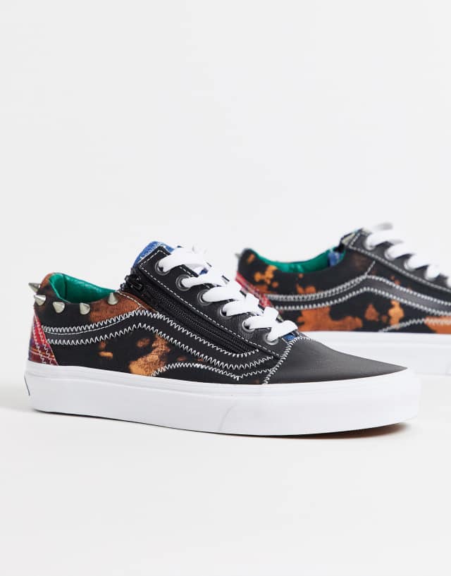 Vans Old Skool Tapered Tartan Daze sneakers in black/red