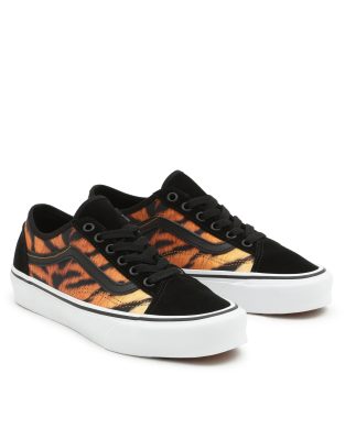 Vans Old Skool tapered Tiger trainers in black