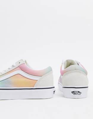 vans old skool tie dye trainer in multi