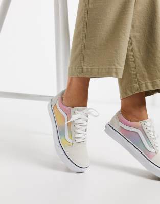 vans old skool tie dye trainer in multi