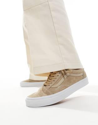 Vans Old skool trainers in beige ASOS