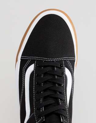 vans old skool trainers in black va38g1qr4