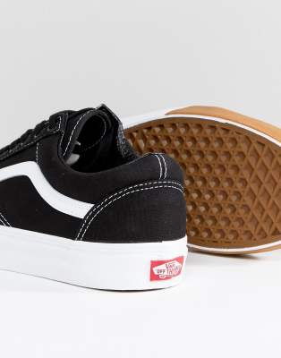 vans old skool trainers in black va38g1qr4