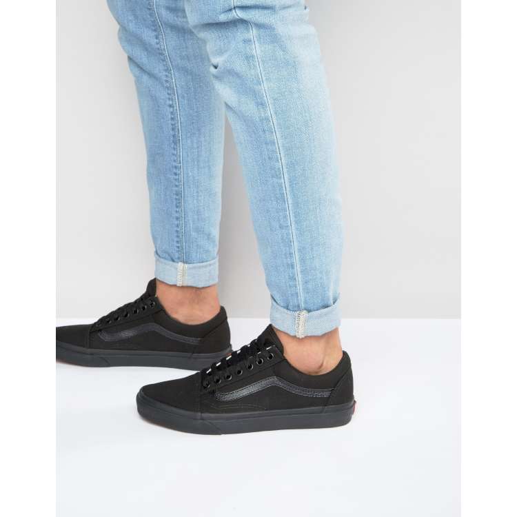 Vans Old Skool trainers in black vd3hbka | ASOS