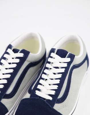 vans old skool trainers blue