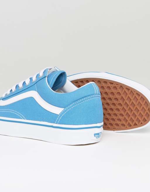 Vans Old Skool Trainers In Blue VA38G1MON