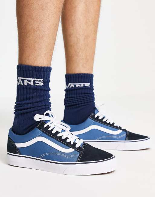 Vans Old Skool Trainers In Blue for Men