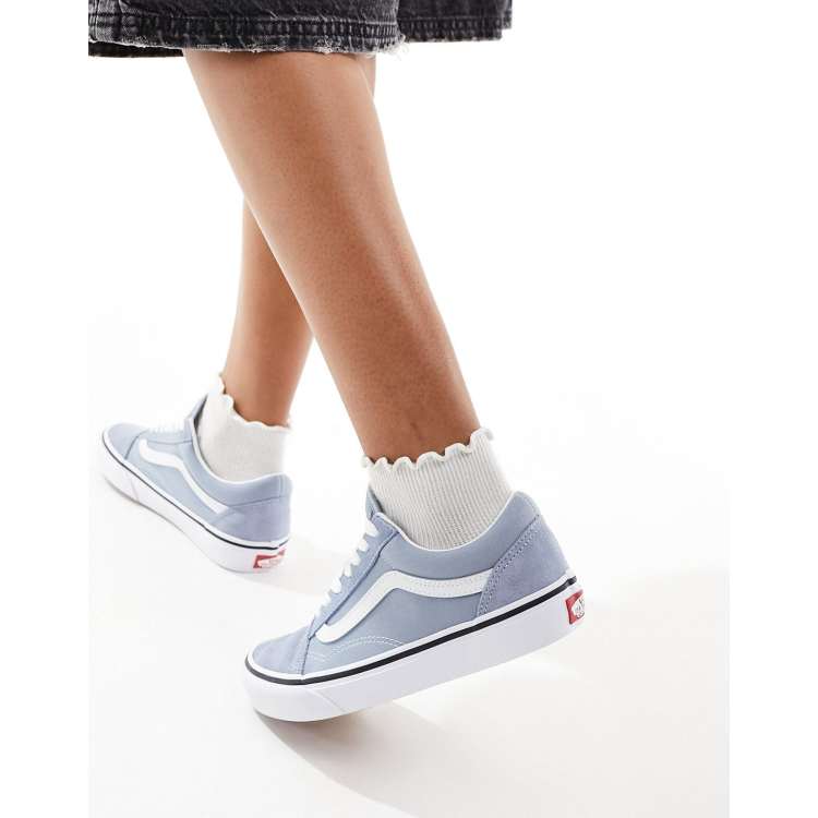 Vans Old Skool trainers in blue ASOS