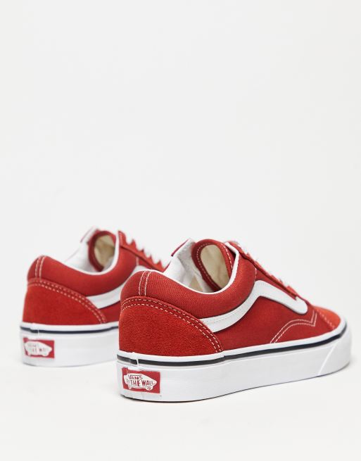 Vans old skool formula on sale red